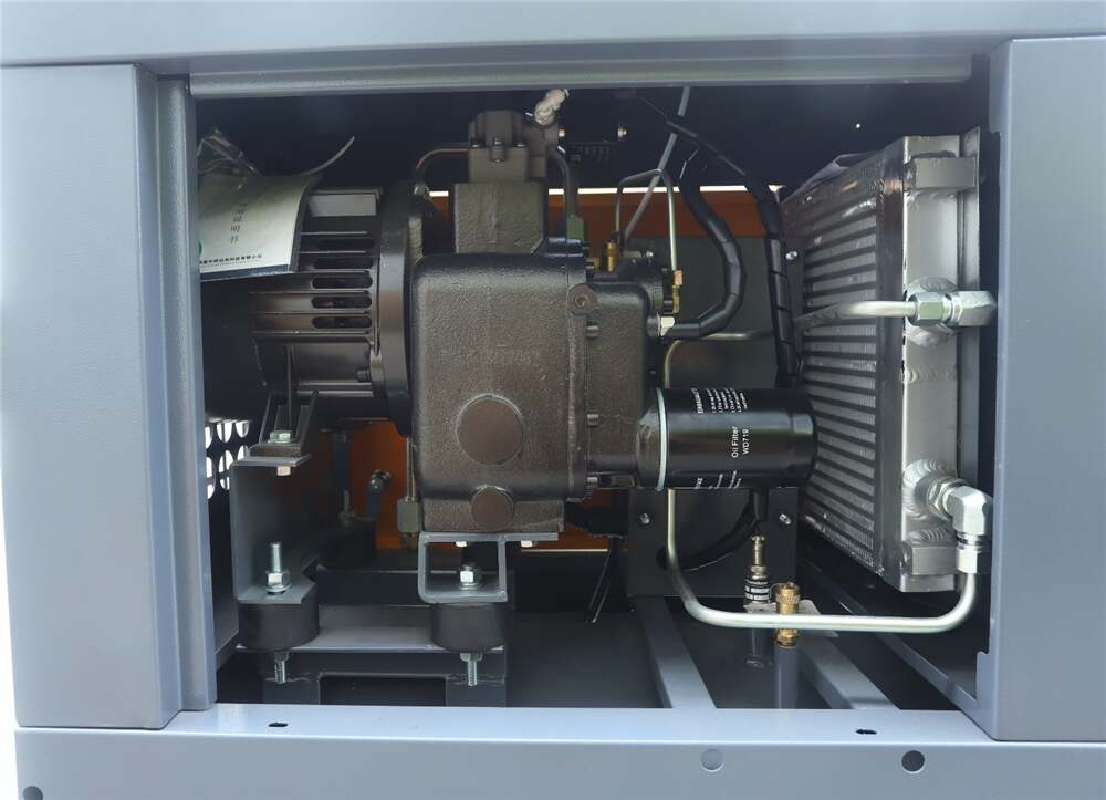Small Silent 8bar~10bar 3kW 240L/min PM VSD Rotary Screw Air Compressor for Sale