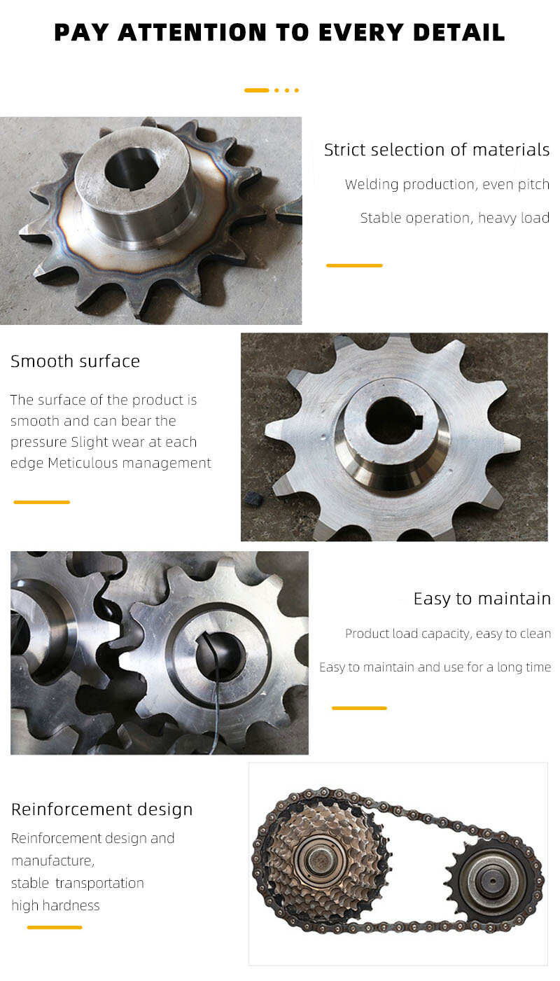 China Product Price List ISO/KANA/ASA Standard C45# Steel Large Sprocket Gear