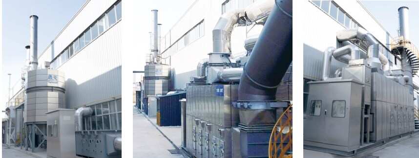 VOCs Exhaust Gas Treatment RTO Regenerative Thermal Oxidizer for Petrochemical Industry