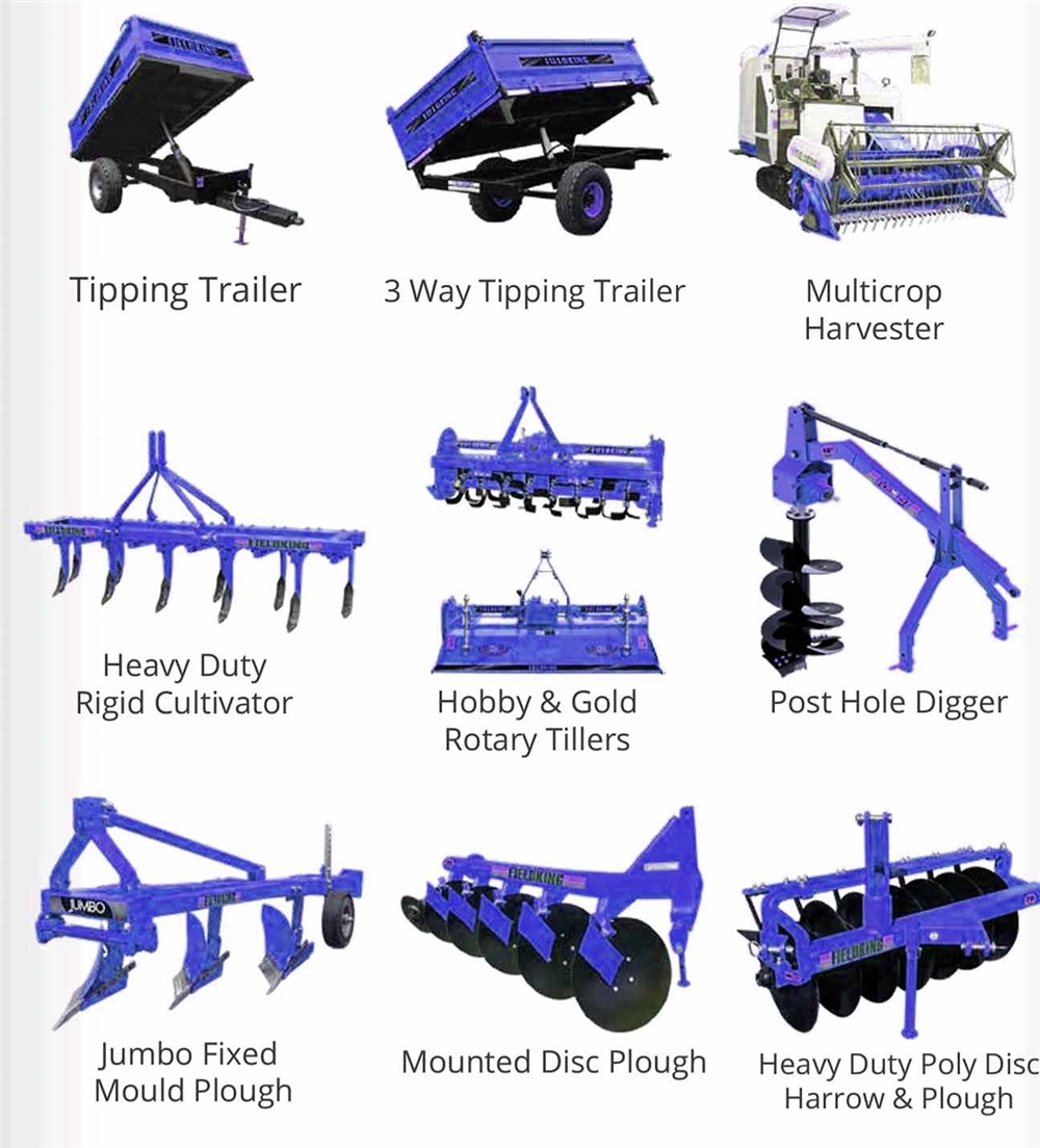 New 7 ft Rotary Tiller for Sale High Productivity Agricultural Tractor Link with Gearbox Used Condition