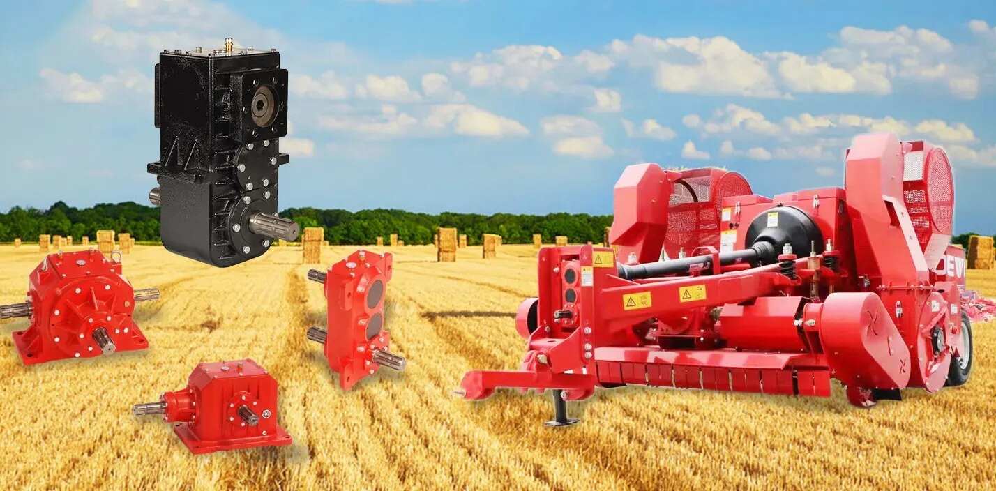 High Quality Round Agricultural Machine Square Balers Gearbox Speed Reducer for Square Balers Hay Rakes Round Straw Balers