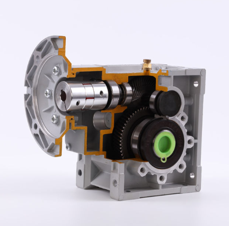 BKM Customizable ODM Worm Reduction Helical Hypoid Gearbox Geared Motor with Flange Output High Transmission Drive Speed Reducer