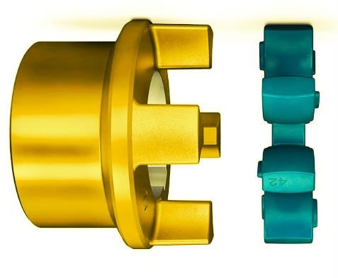 Elastic Coupling Torsionally Flexible Jaw Sleeve And Shear Pin